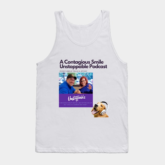 A Contagious Smile Unstoppable Tank Top by A Contagious Smile